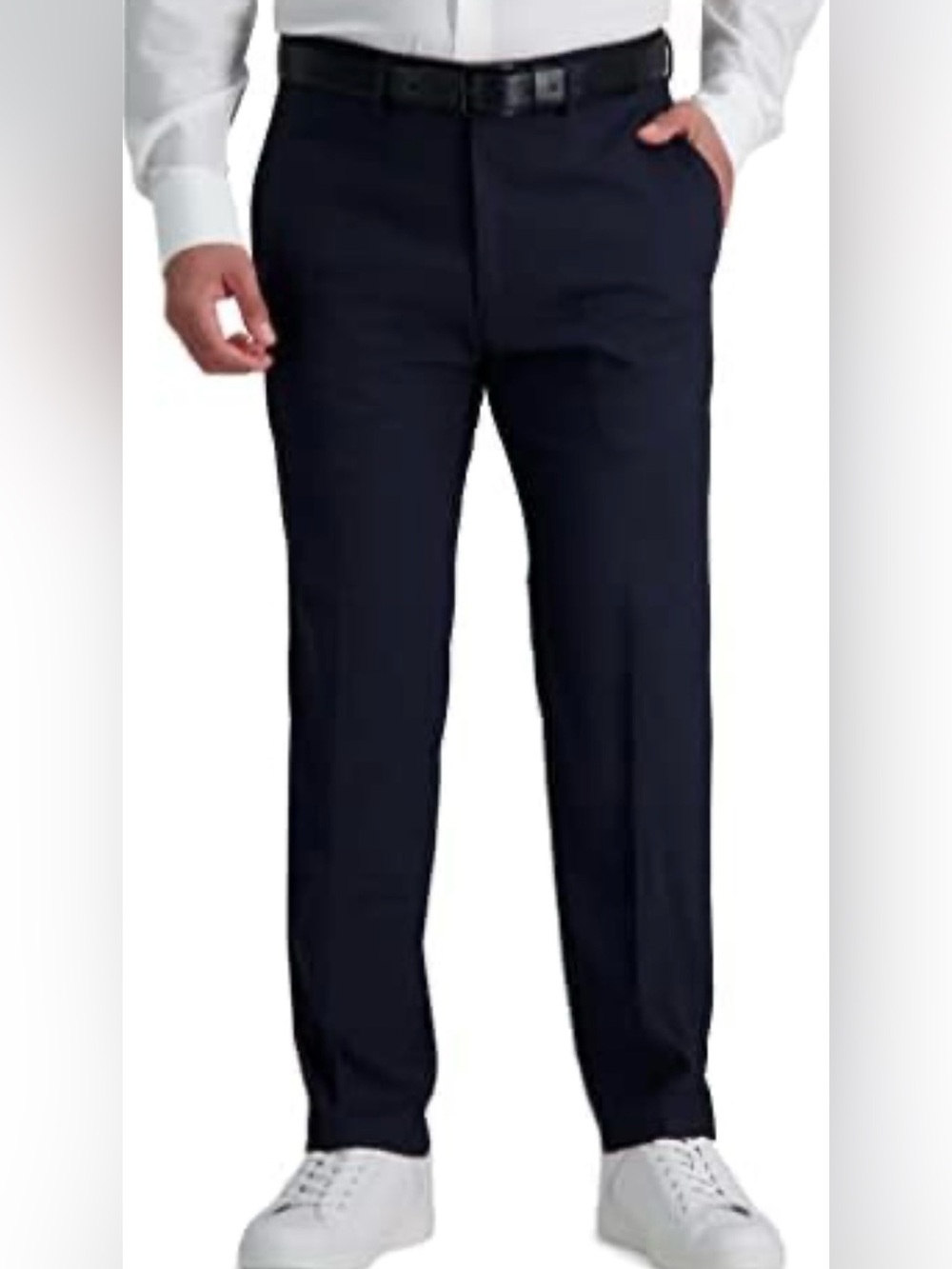 Haggar Men's Dark Navy Dress Pants Size Waist 34